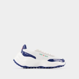 Zapatillas Atlantis - Casablanca - Piel - Blanco/Azul marino