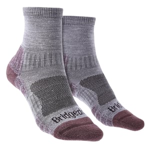 Bridgedale - Calcetines Merino Senderismo Mujer - Heather / Damson