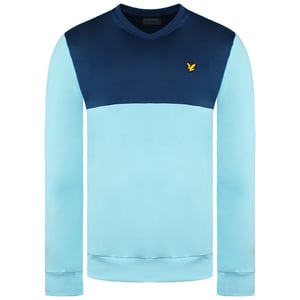 Suéter azul Lyle & Scott Golf Mens Blue