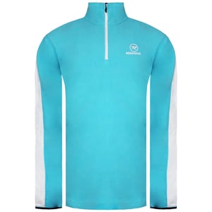 Rossignol manga larga media cremallera para hombre azul de micro suéteres rl3ml12 771