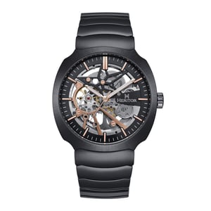 Reloj Heritor Automático Magnus con Correa de Acero Inoxidable