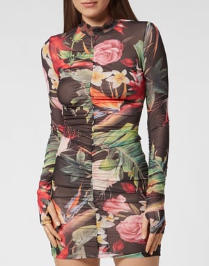 Vestido Corto Flowers