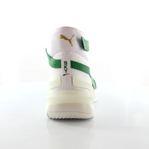 Puma Sky Modern HI White White Up Mens Entrenadores Basketball Zapatos 194042 02