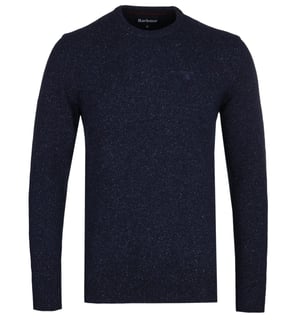 Suéter de cuello redondo Barbour Tisbury - Marino