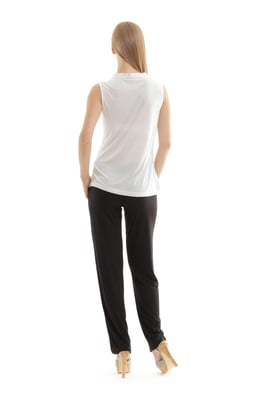 Top Tencel Blanco