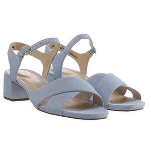 Clarks Sheer35 Sandalias azules para mujeres