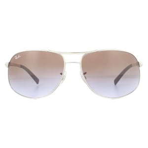 Gafas de sol Ray-Ban RB3387 003/68 Gradiente Marrón Plateado