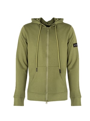 Iceberg Sudadera Hoodie del hombre verde