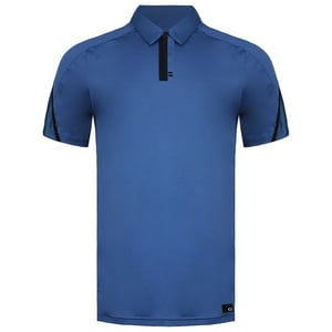 Polo Oakley Velocity azul para hombre