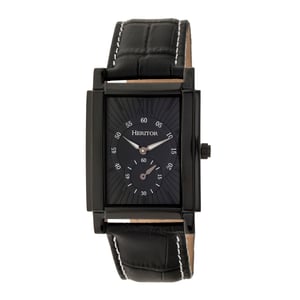 Reloj automático Heritor Frederick con correa de cuero