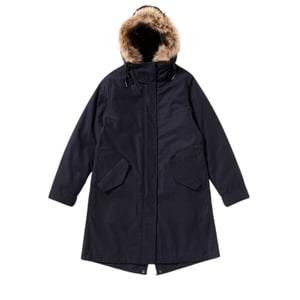 Parka con forro y cremallera y capucha de Fred Perry Chaqueta 2 en 1 azul marino