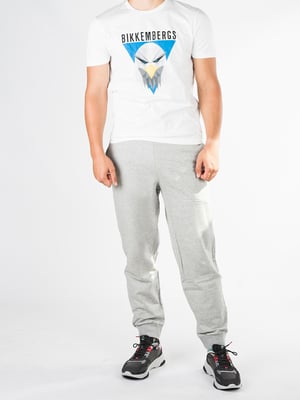 Pantalón Bikkembergs Hombre Gris