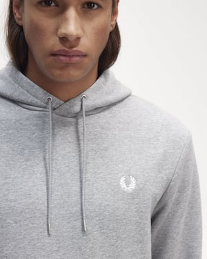 Sudadera con capucha de hombre Fred Perry con ribete
