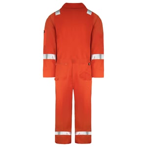 Dickies Hi-Vis Light Wighte Mens Orange Coverall