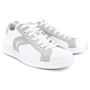 Geox Warrens Mens Entrenadores blancos