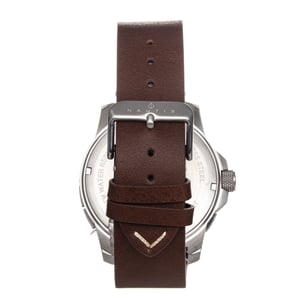 Reloj Nautis Dive Pro 200 con correa de cuero y fecha