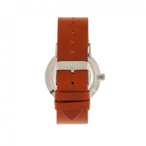 Simplifique el reloj con correa de cuero 5100