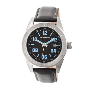 Reloj Morphic serie M63 con correa de cuero y fecha