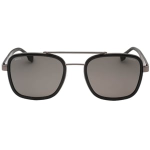Gafas de sol gris rutenio oscuro con lentes polarizadas grises Hugo Boss