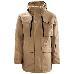 Jack Wolfskin Technical Field Mens Brown Chaqueta