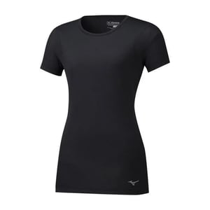 Camiseta Mizuno Alpha Vent Mujer Negra