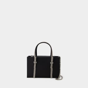 Bolso de mano Bow Midi - Kara - Piel - Negro