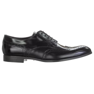 Emporio Armani zapatos negros para hombres formales