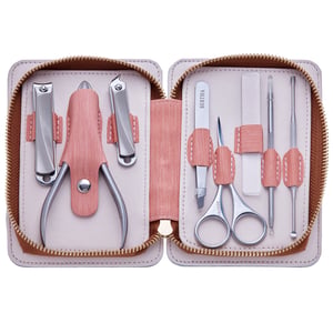 Bertha Melina Kit de novio de acero quirúrgico de 8 piezas