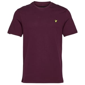 Camiseta lisa Lyle & Scott en burdeos