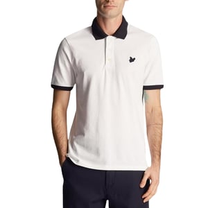Lyle & Scott Polo Ringer blanco