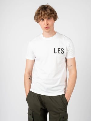 Camiseta Les Hommes Hombre Blanca