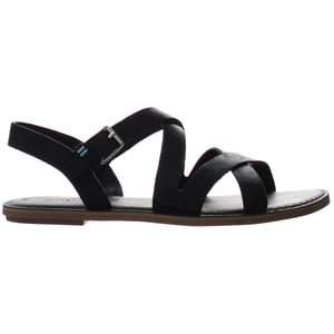 Toms sicilia sandalias negras para mujeres