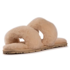 Aus Wooli Australia Sandalias Ballart de lana de oveja para mujer