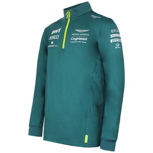Aston Martin Cognizant F1 Team Oficial Mens Green Midlayer Top