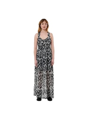 Kleid Kaporal Mujer Azul Leopardo
