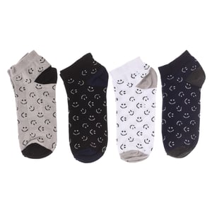 Pack de 4 Calcetines tobilleros hombre, calcetines cortos hombre