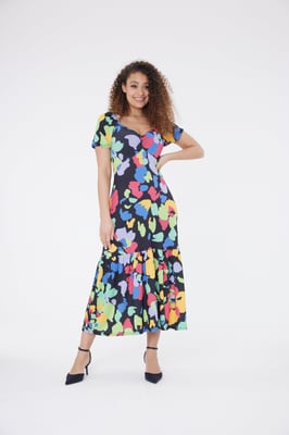 Maxi Vestido Fleur Multicolor