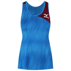 Camiseta de tirantes Mizuno Amplify Mujer Azul