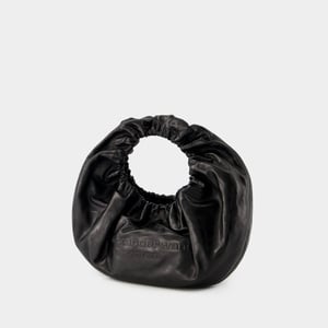 Bolso pequeño Crescent - Alexander Wang - Piel - Negro