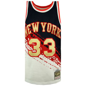 Mitchell y Ness New York Knicks Patrick Ewing Swingman chaleco para hombre