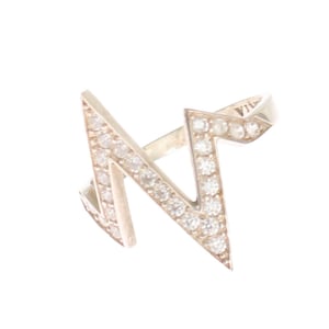 Anillo Claro Auténtico de Plata para Mujeres Nialaya