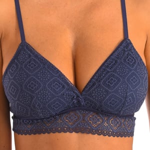 Sujetador bralette de encaje sin aros Kim mujer