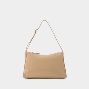 Bolso de piel Prism Beige