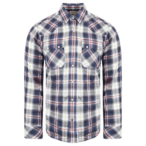 Ariat Anderson Camisa azul/roja para hombres