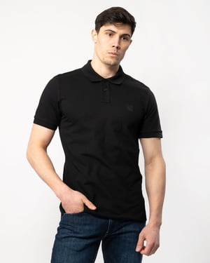 BOSS Orange Camisa Polo Slim Fit de Algodón Stretch para Hombre con Parche de Logo NOS