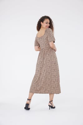 Vestido estampado de lunares Kira