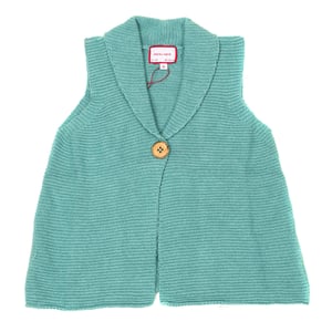 Chaleco de punto con cuello de solapa 17I11901 bebé