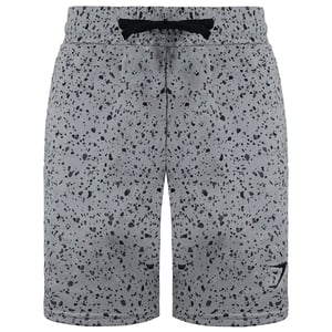 Gymshark Micro Print Pantalón Corto Hombre Gris