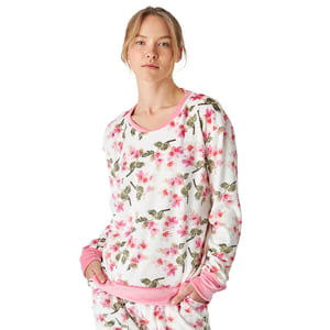 Pijama invierno manga larga terciopelo JJB4 mujer