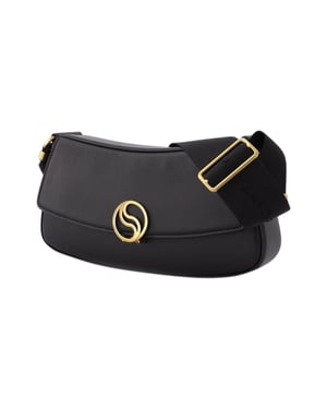 Bolso pequeño con cadena en negro